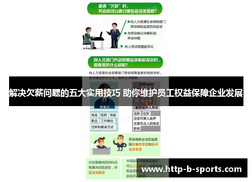 解决欠薪问题的五大实用技巧 助你维护员工权益保障企业发展